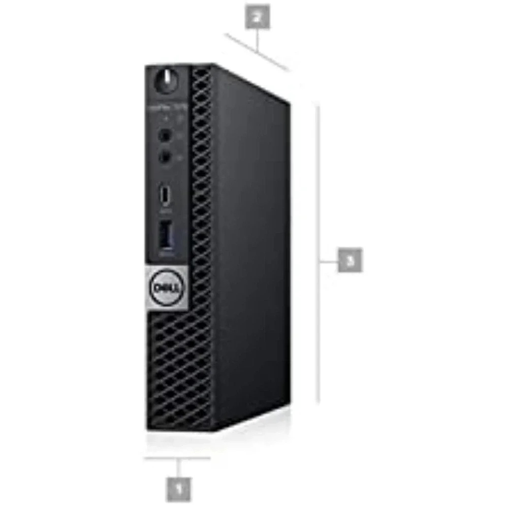 Dell OptiPlex 7070 Desktop Computer - Intel Core i7-9700T - 16GB RAM - 256GB SSD